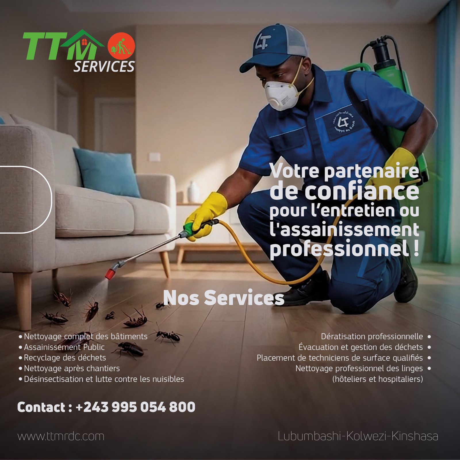 Affiche TTM Services